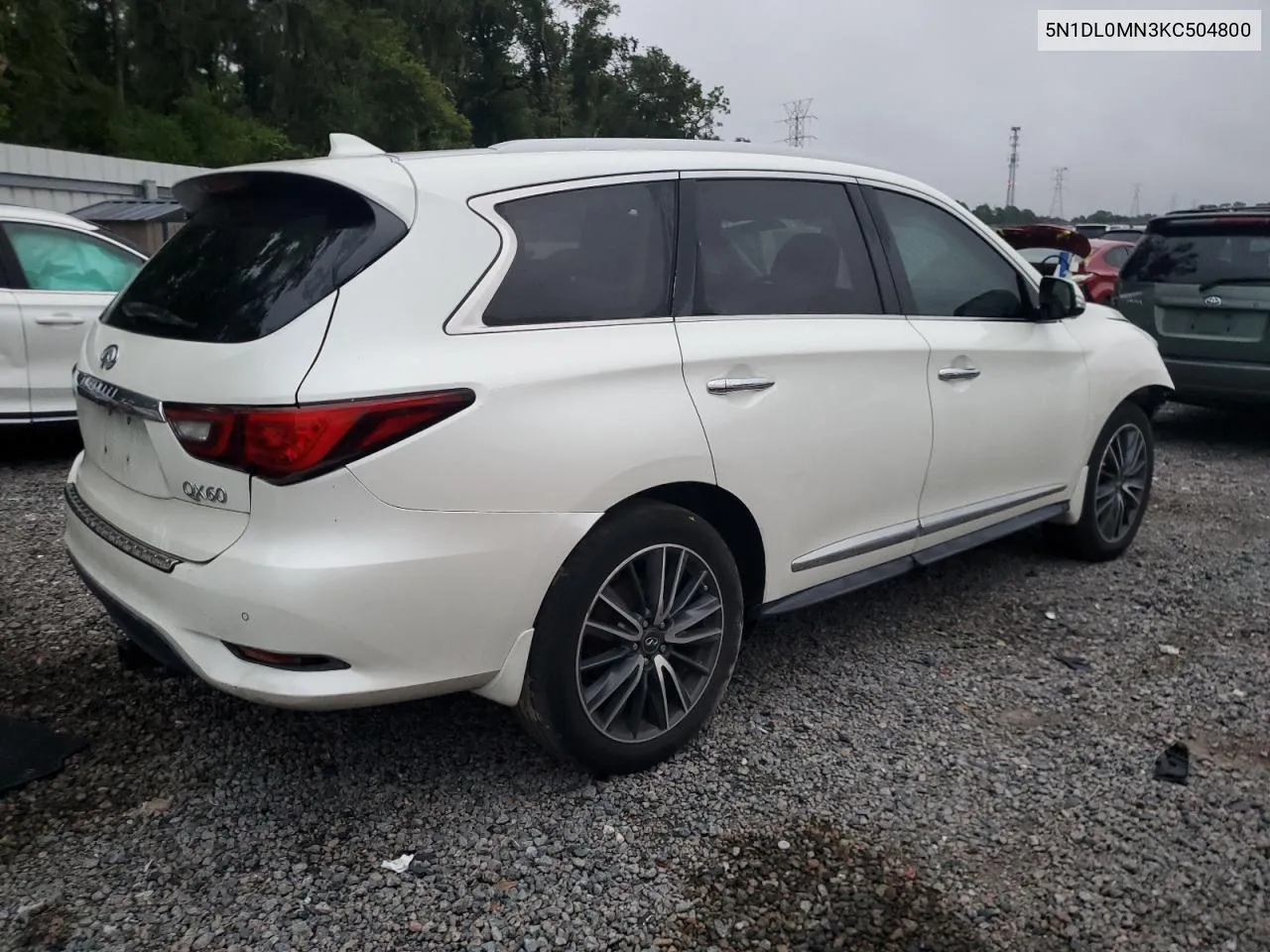 5N1DL0MN3KC504800 2019 Infiniti Qx60 Luxe