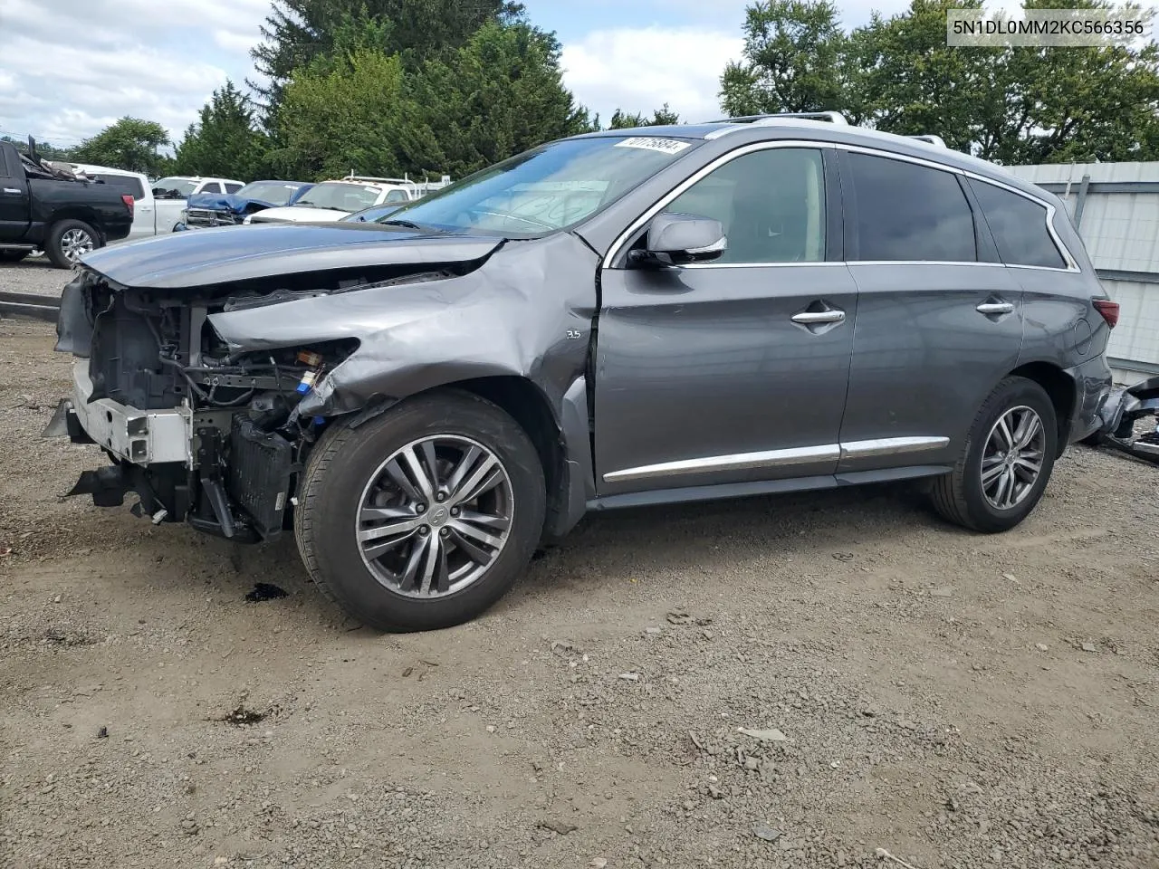 5N1DL0MM2KC566356 2019 Infiniti Qx60 Luxe