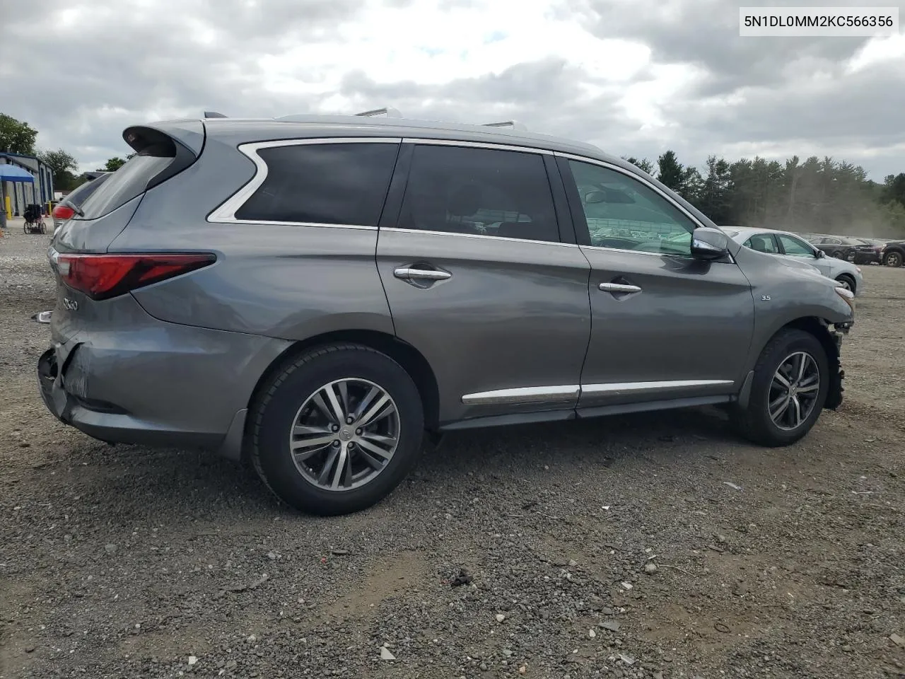 5N1DL0MM2KC566356 2019 Infiniti Qx60 Luxe