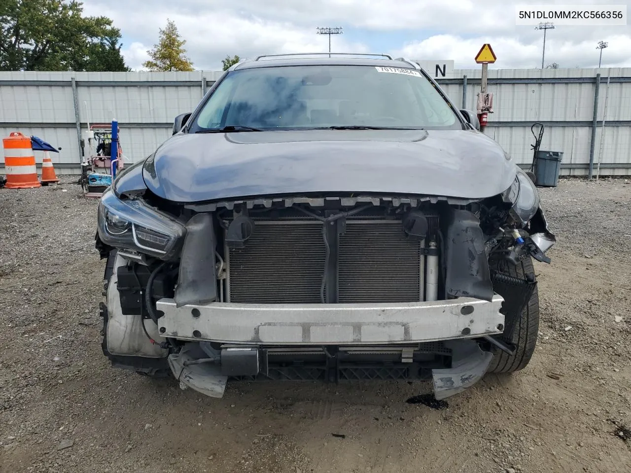 5N1DL0MM2KC566356 2019 Infiniti Qx60 Luxe