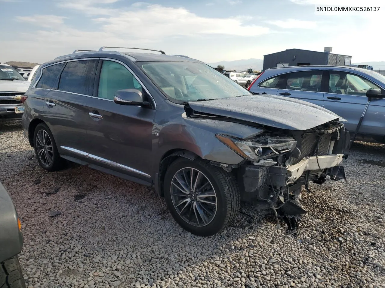 2019 Infiniti Qx60 Luxe VIN: 5N1DL0MMXKC526137 Lot: 70539494