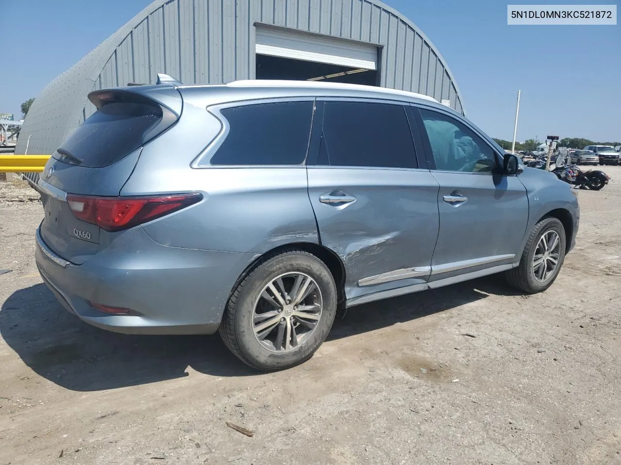 2019 Infiniti Qx60 Luxe VIN: 5N1DL0MN3KC521872 Lot: 70926554