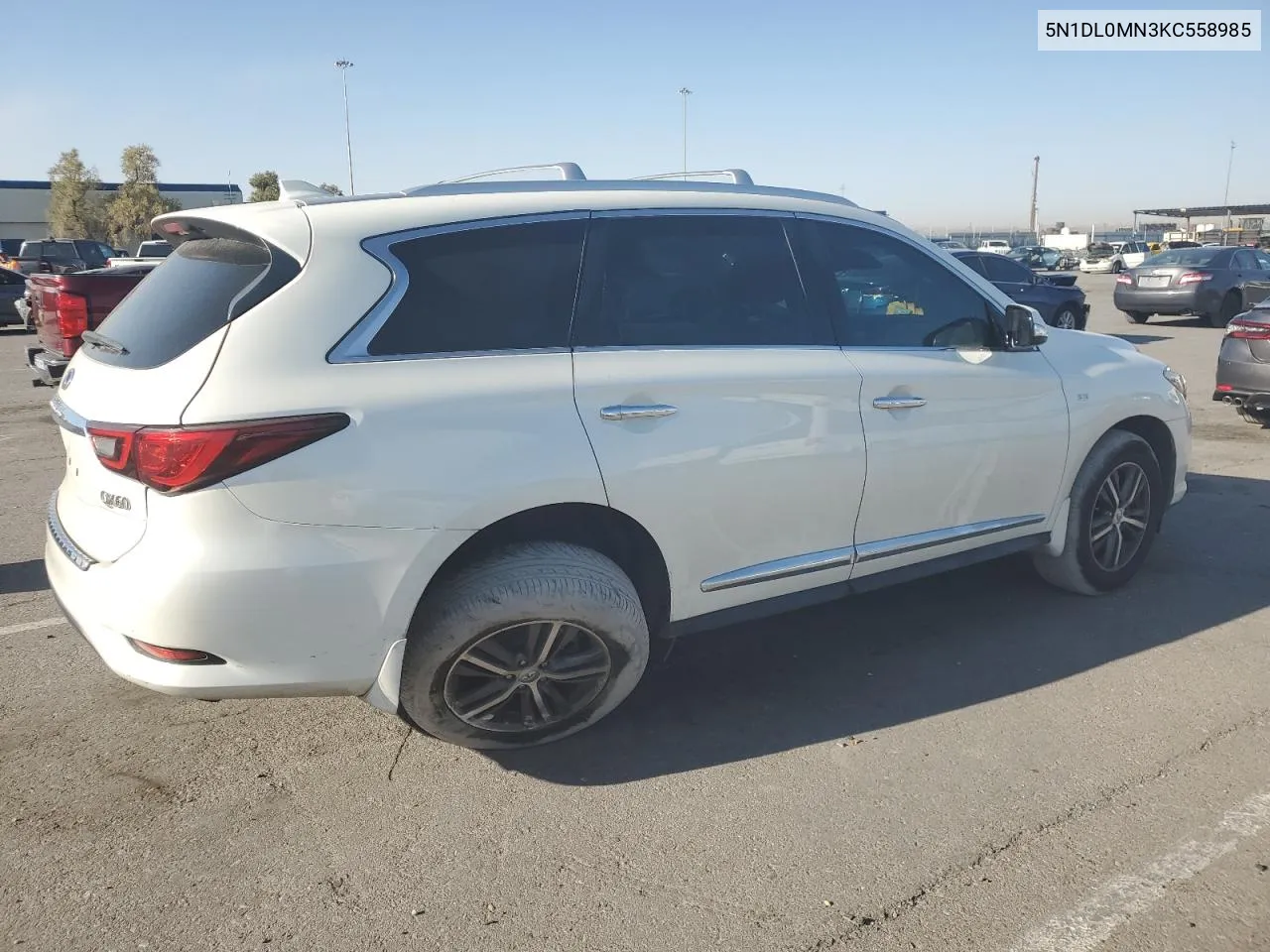 5N1DL0MN3KC558985 2019 Infiniti Qx60 Luxe