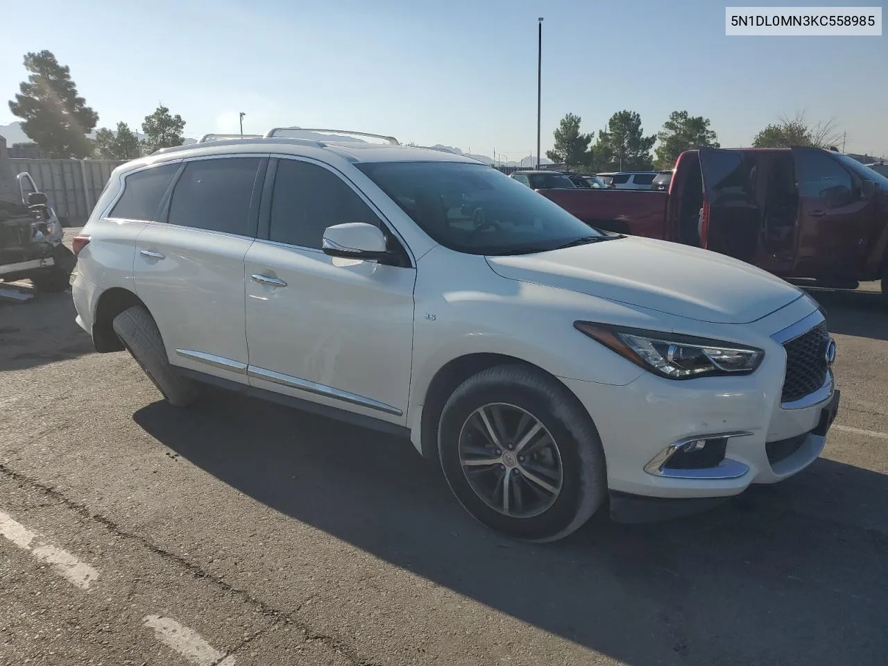 2019 Infiniti Qx60 Luxe VIN: 5N1DL0MN3KC558985 Lot: 70933114