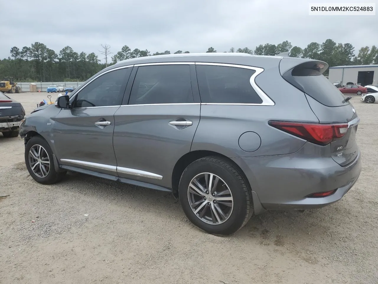 5N1DL0MM2KC524883 2019 Infiniti Qx60 Luxe