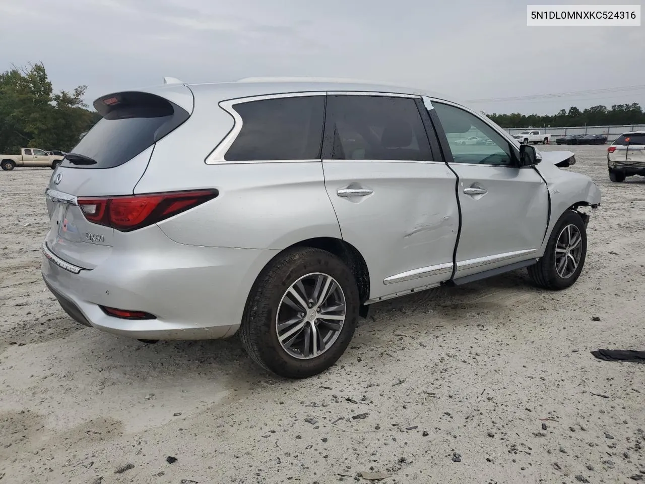 2019 Infiniti Qx60 Luxe VIN: 5N1DL0MNXKC524316 Lot: 71410394