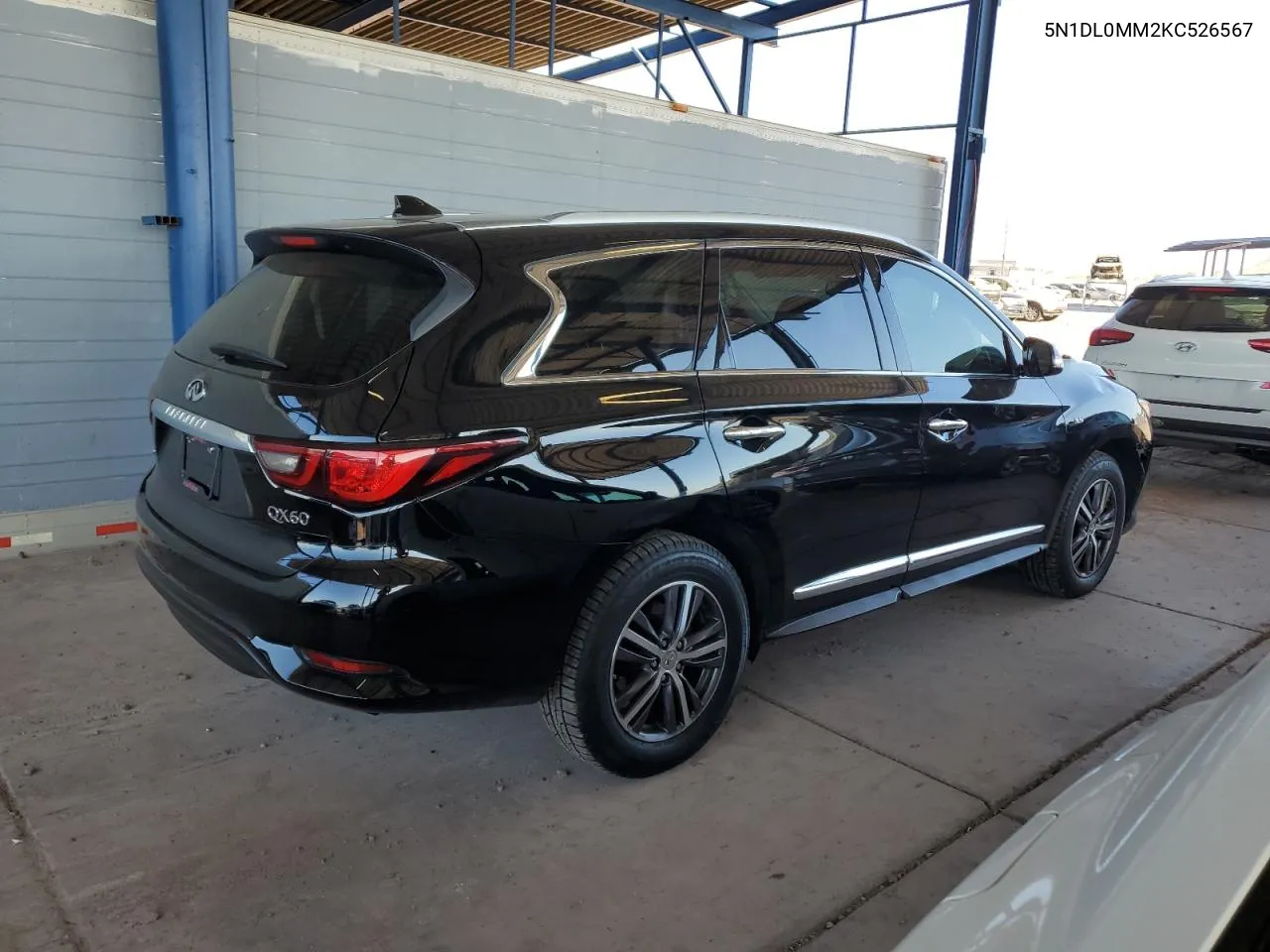 2019 Infiniti Qx60 Luxe VIN: 5N1DL0MM2KC526567 Lot: 71638654