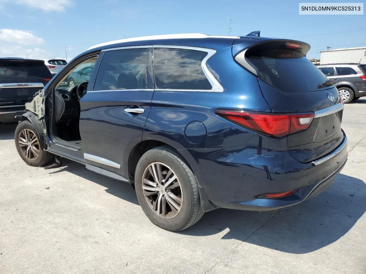 2019 Infiniti Qx60 Luxe VIN: 5N1DL0MN9KC525313 Lot: 71943374