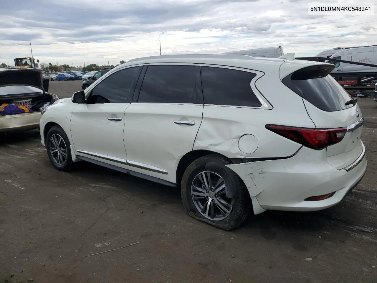 2019 Infiniti Qx60 Luxe VIN: 5N1DL0MN4KC548241 Lot: 72023884