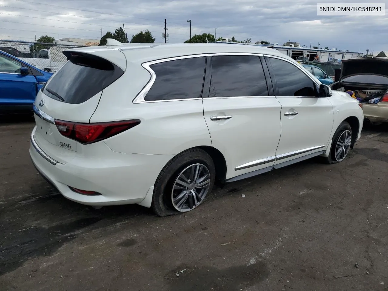 2019 Infiniti Qx60 Luxe VIN: 5N1DL0MN4KC548241 Lot: 72023884