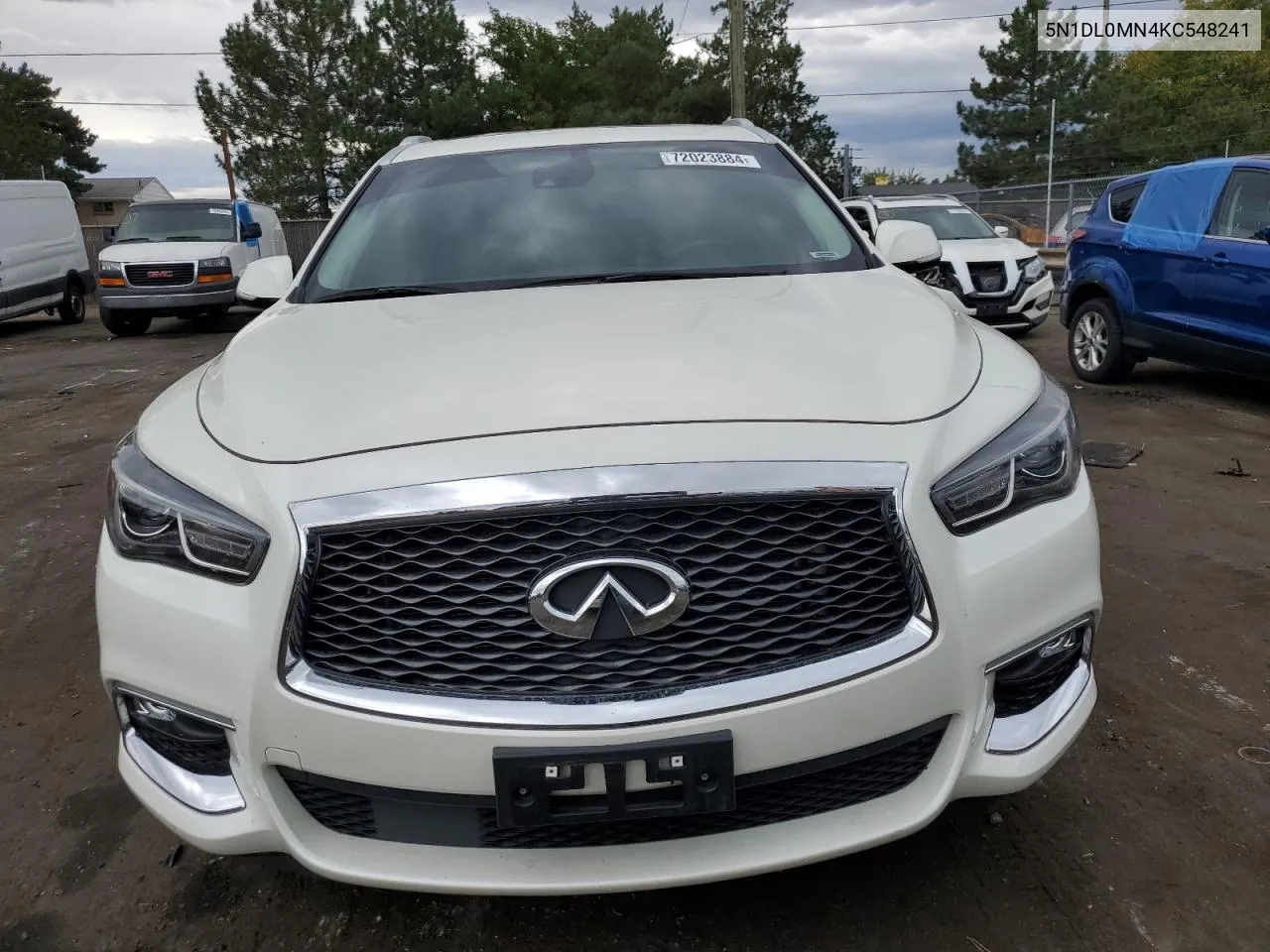 2019 Infiniti Qx60 Luxe VIN: 5N1DL0MN4KC548241 Lot: 72023884