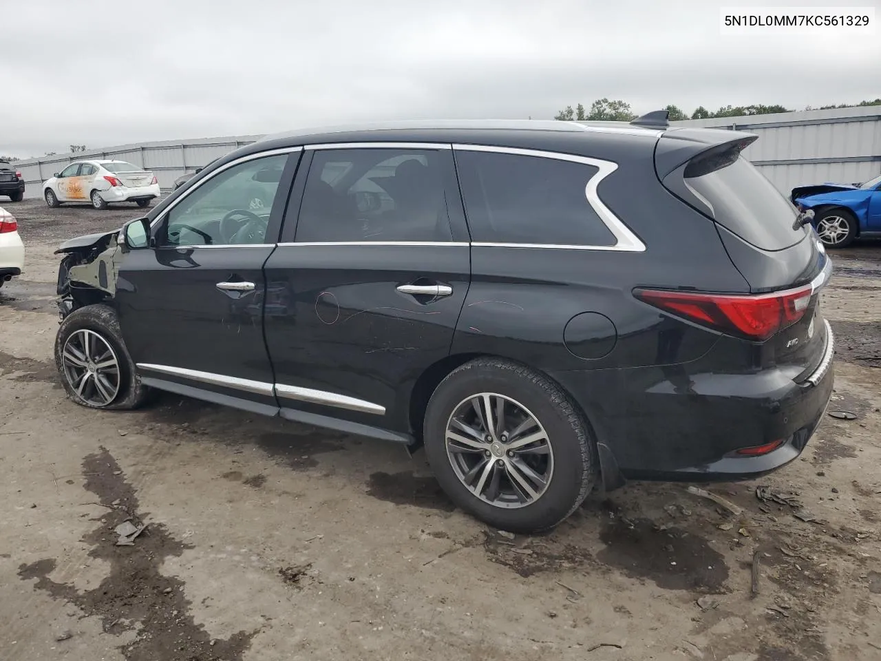 2019 Infiniti Qx60 Luxe VIN: 5N1DL0MM7KC561329 Lot: 73165834