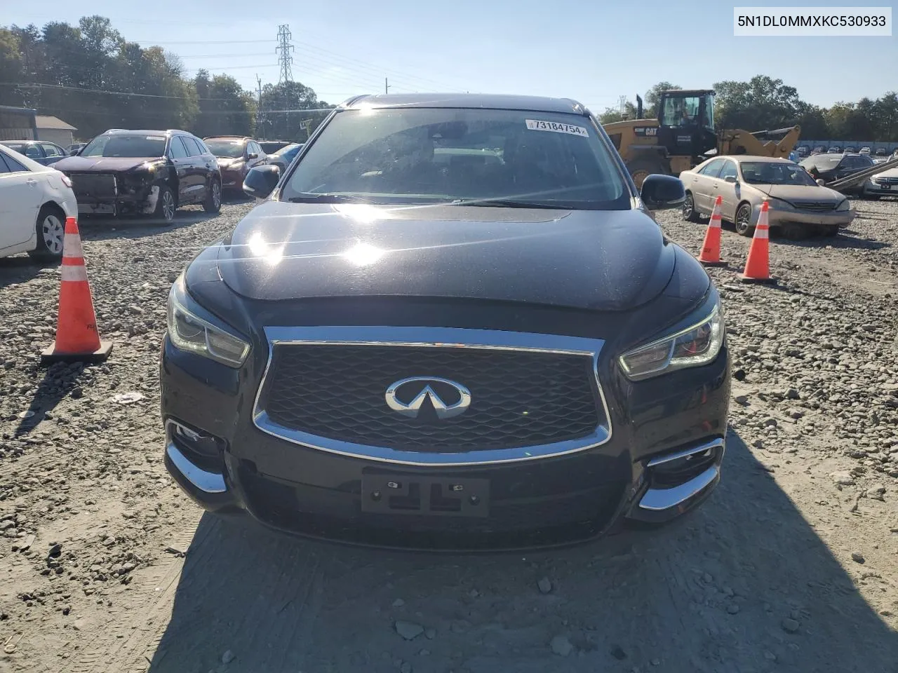 2019 Infiniti Qx60 Luxe VIN: 5N1DL0MMXKC530933 Lot: 73184754