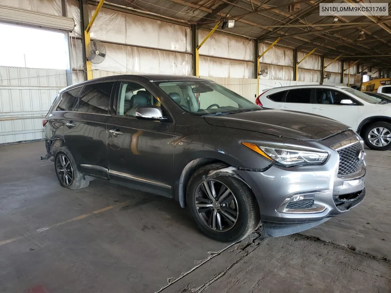 2019 Infiniti Qx60 Luxe VIN: 5N1DL0MM9KC531765 Lot: 73231344