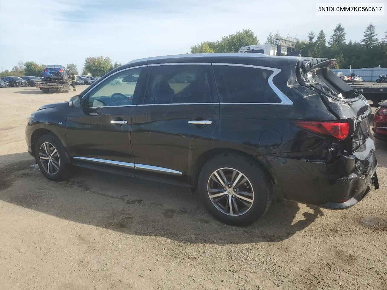 2019 Infiniti Qx60 Luxe VIN: 5N1DL0MM7KC560617 Lot: 73483804