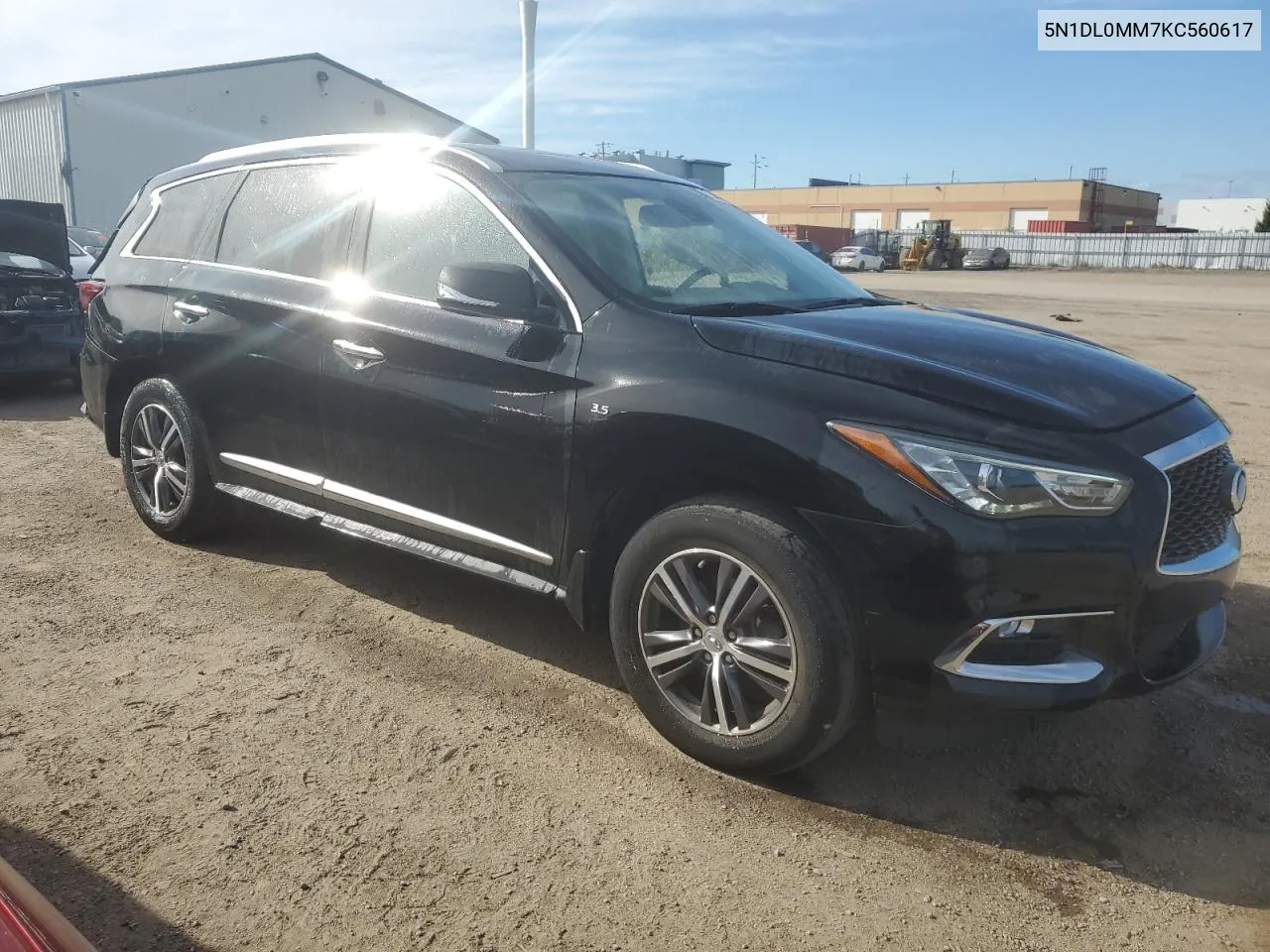 2019 Infiniti Qx60 Luxe VIN: 5N1DL0MM7KC560617 Lot: 73483804