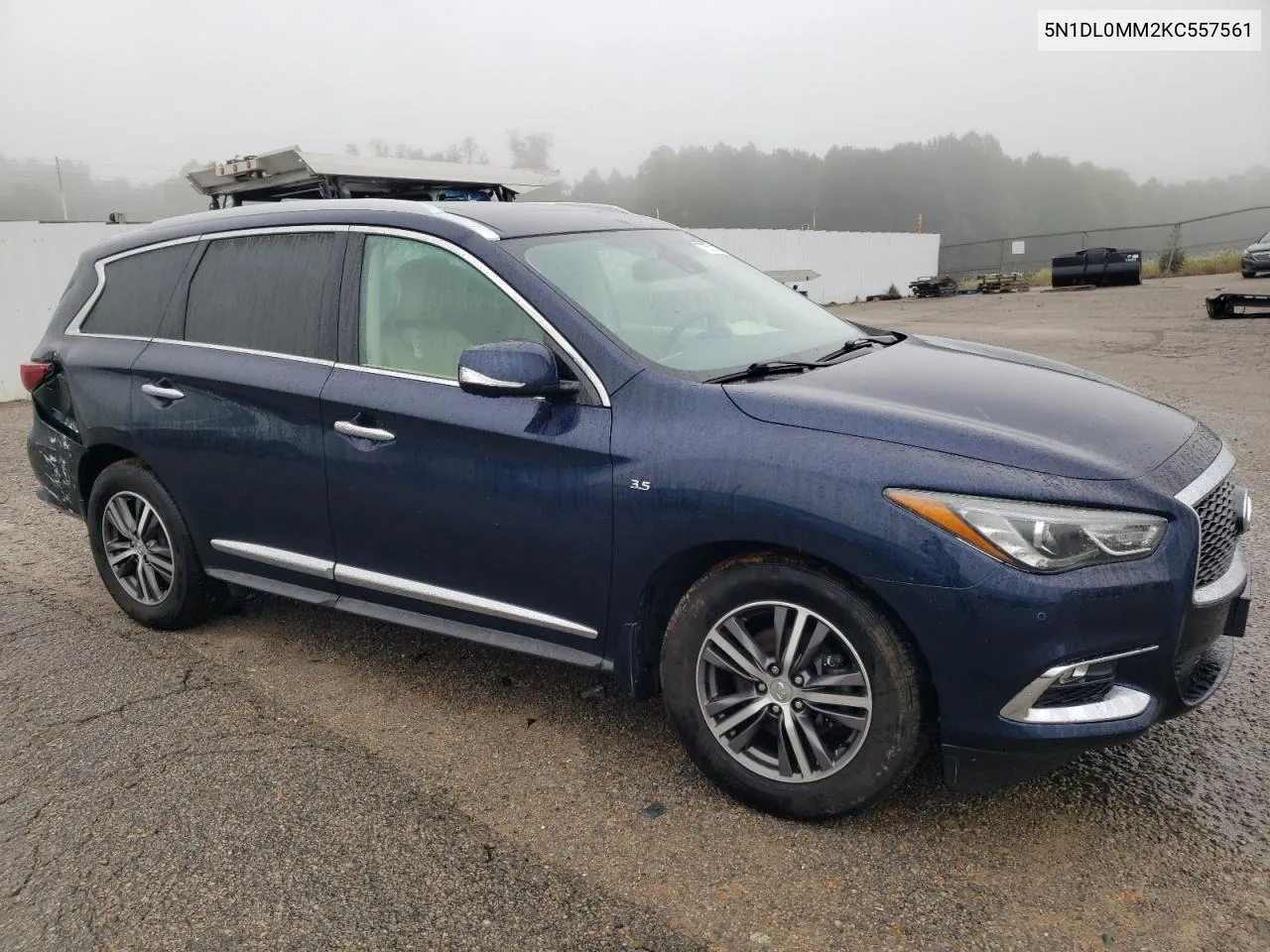 5N1DL0MM2KC557561 2019 Infiniti Qx60 Luxe