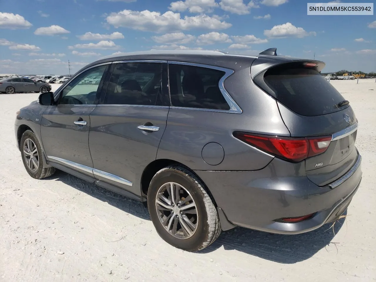 5N1DL0MM5KC553942 2019 Infiniti Qx60 Luxe