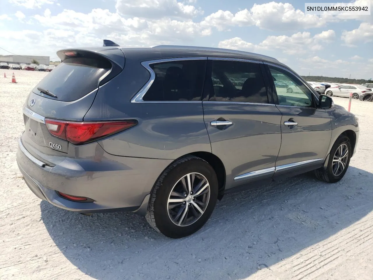 2019 Infiniti Qx60 Luxe VIN: 5N1DL0MM5KC553942 Lot: 73787854