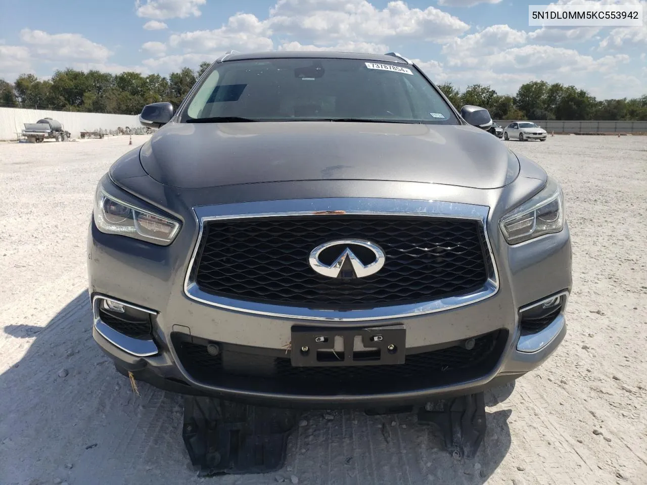 2019 Infiniti Qx60 Luxe VIN: 5N1DL0MM5KC553942 Lot: 73787854