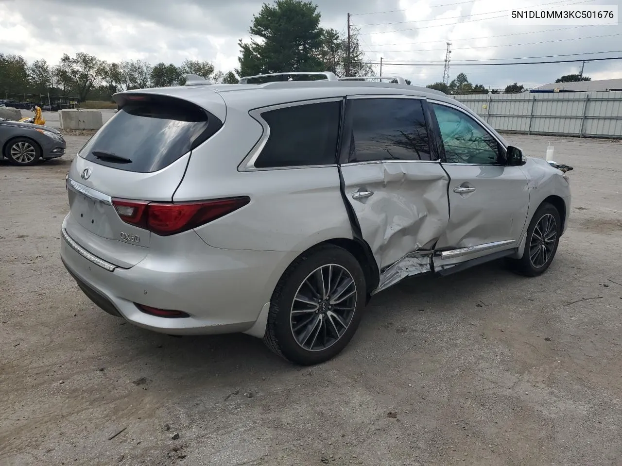 2019 Infiniti Qx60 Luxe VIN: 5N1DL0MM3KC501676 Lot: 74067414