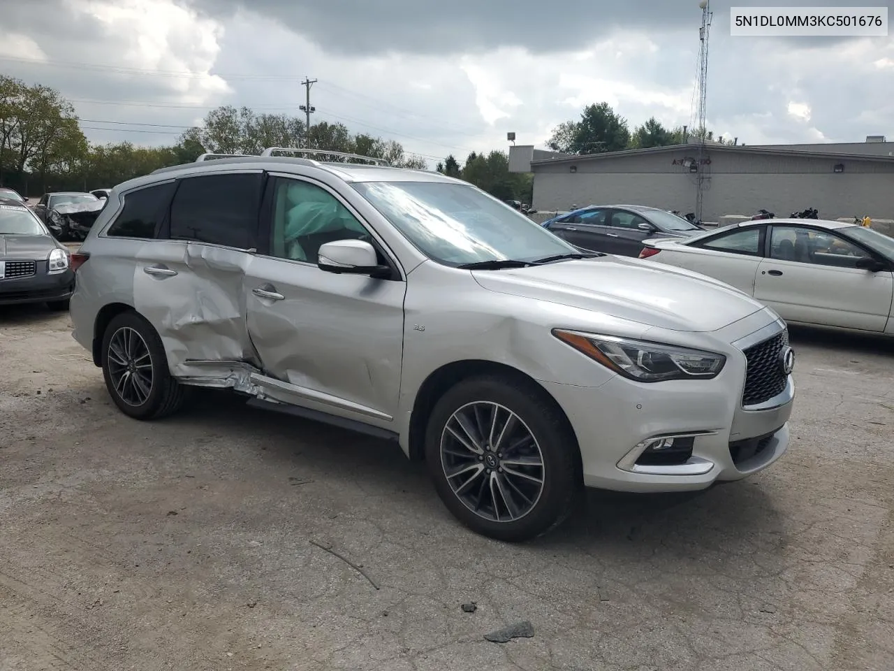 2019 Infiniti Qx60 Luxe VIN: 5N1DL0MM3KC501676 Lot: 74067414