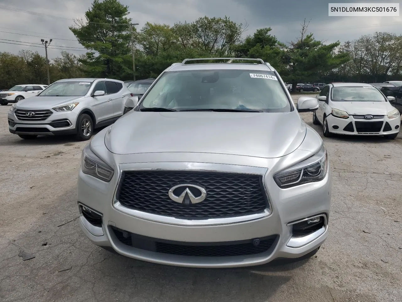 2019 Infiniti Qx60 Luxe VIN: 5N1DL0MM3KC501676 Lot: 74067414