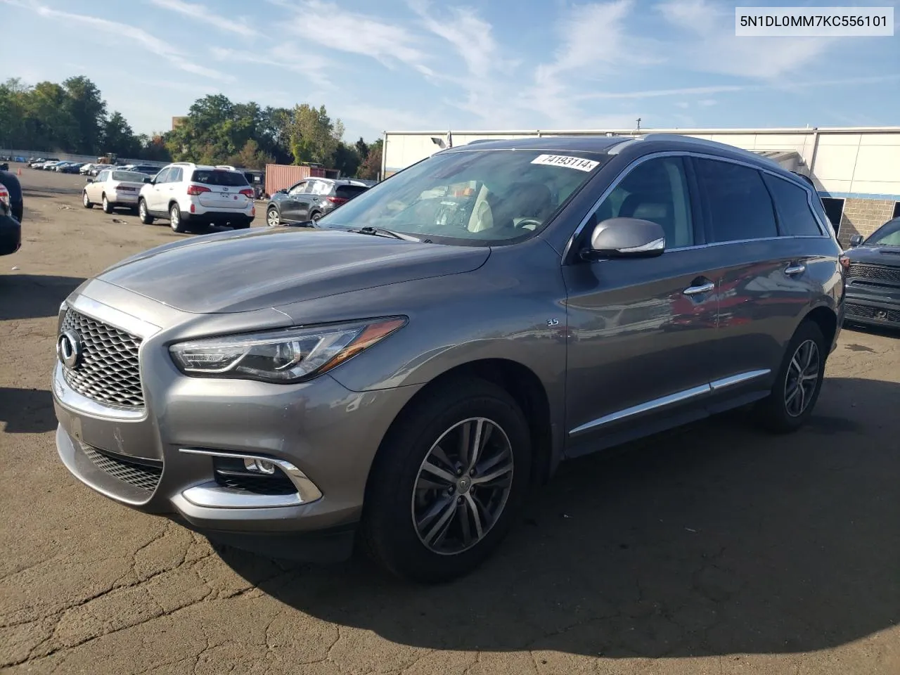 5N1DL0MM7KC556101 2019 Infiniti Qx60 Luxe