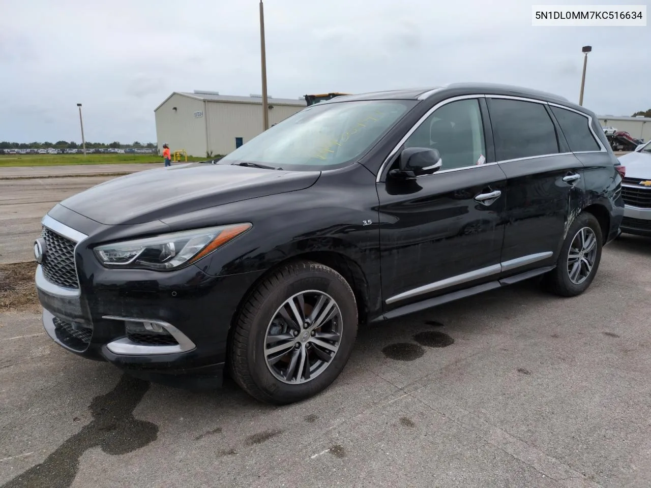 5N1DL0MM7KC516634 2019 Infiniti Qx60 Luxe