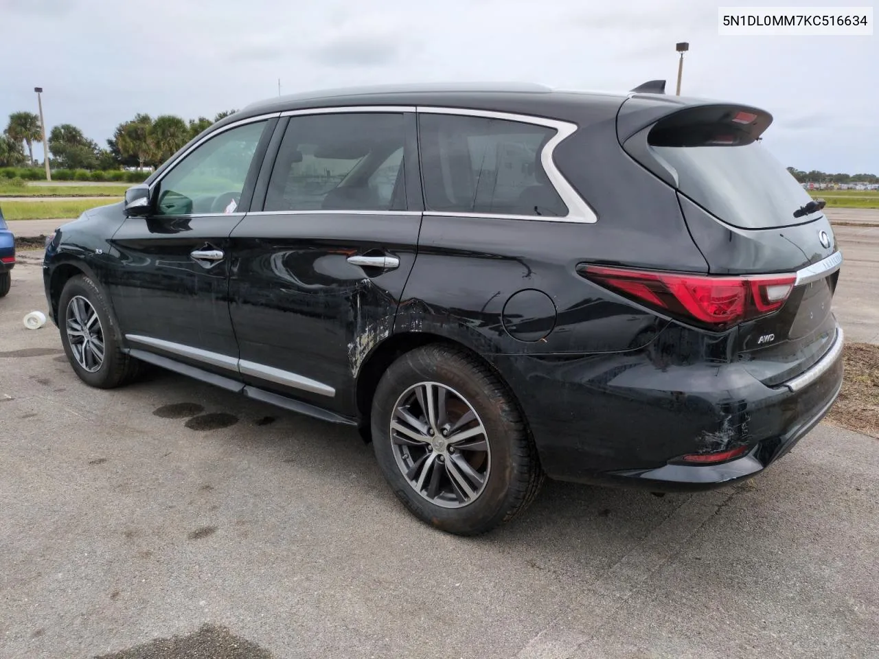 5N1DL0MM7KC516634 2019 Infiniti Qx60 Luxe