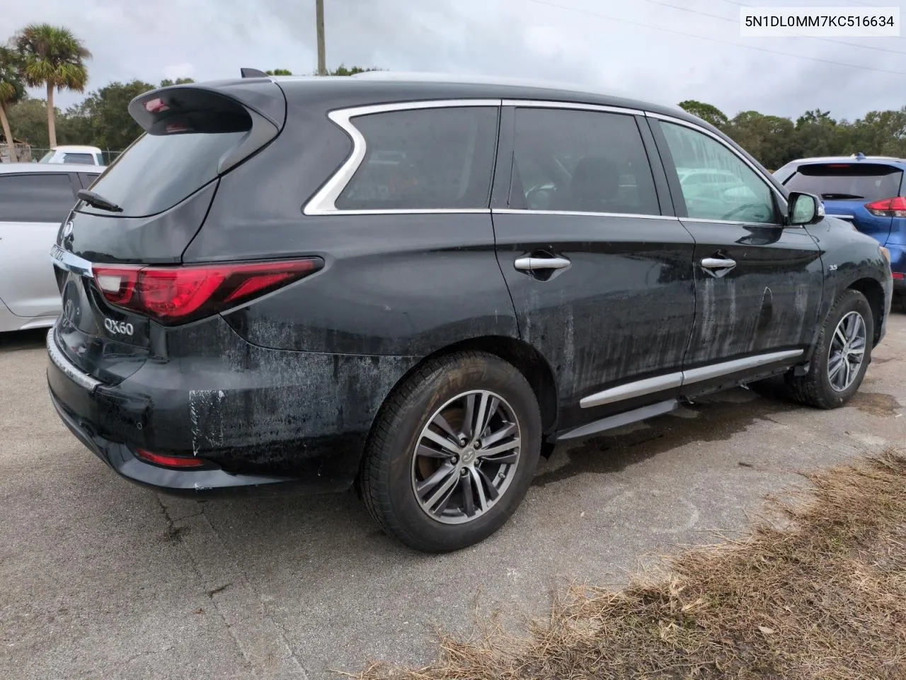 2019 Infiniti Qx60 Luxe VIN: 5N1DL0MM7KC516634 Lot: 74486494