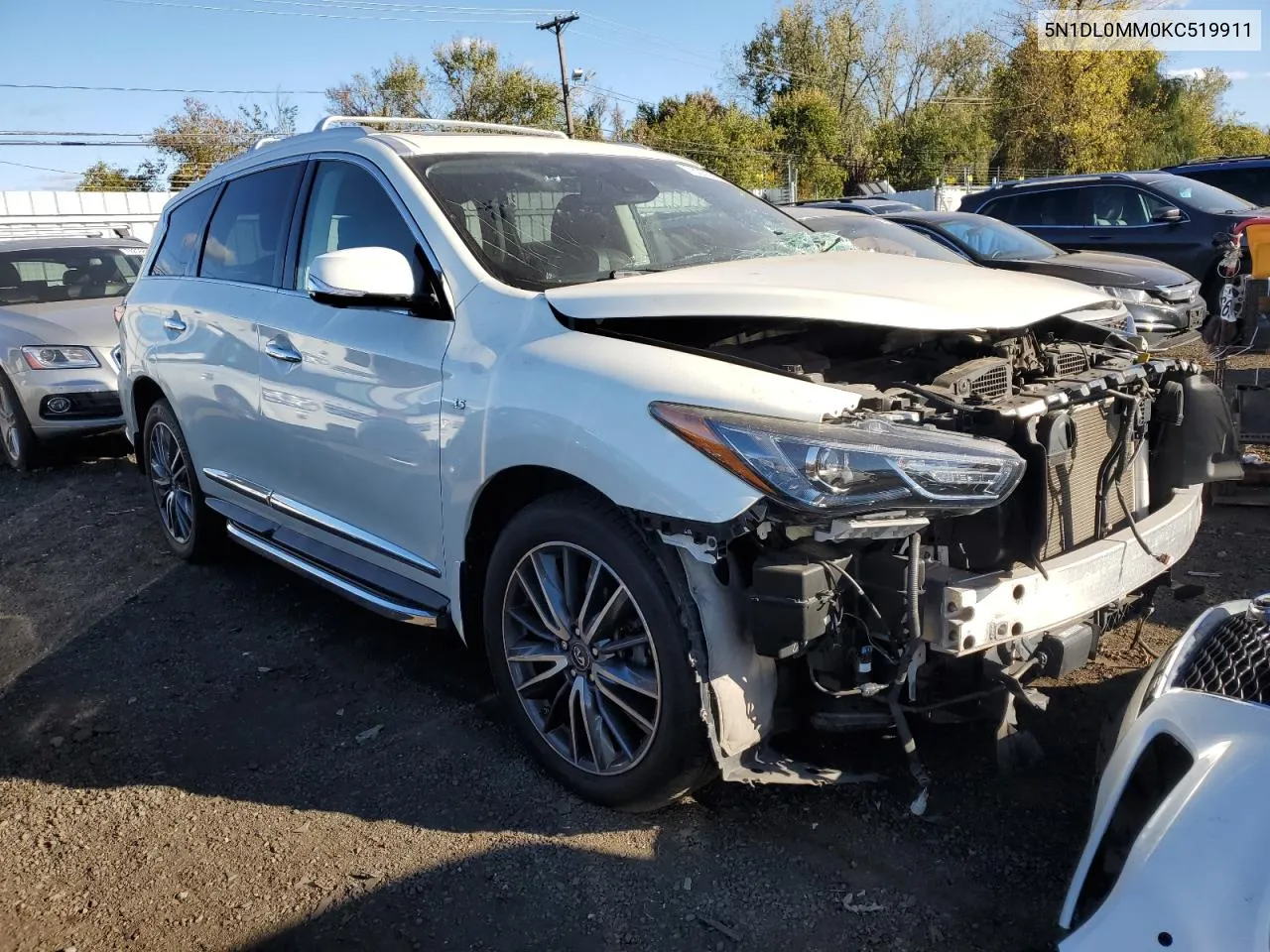 2019 Infiniti Qx60 Luxe VIN: 5N1DL0MM0KC519911 Lot: 75035084