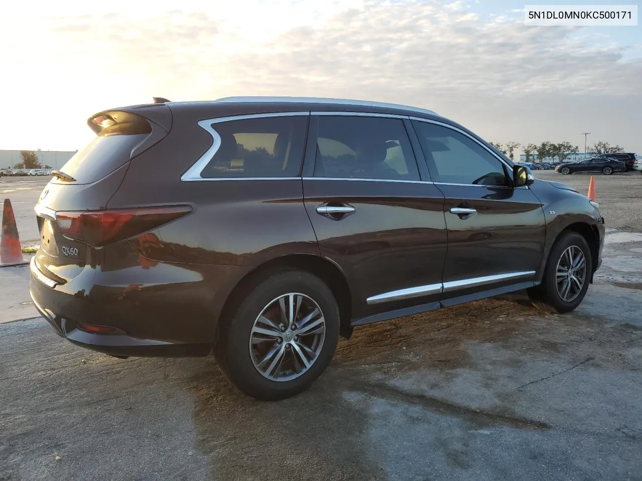 2019 Infiniti Qx60 Luxe VIN: 5N1DL0MN0KC500171 Lot: 75067964