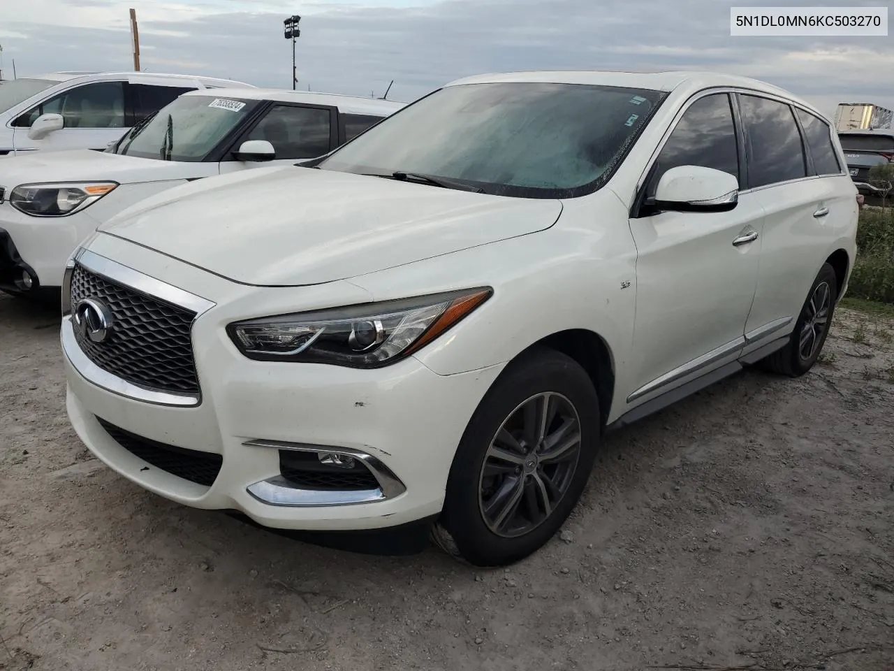 5N1DL0MN6KC503270 2019 Infiniti Qx60 Luxe