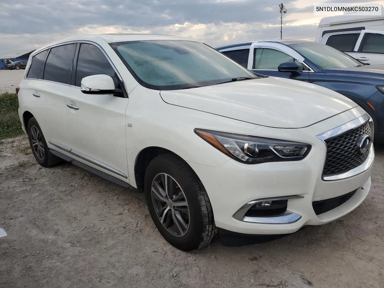 2019 Infiniti Qx60 Luxe VIN: 5N1DL0MN6KC503270 Lot: 75296514