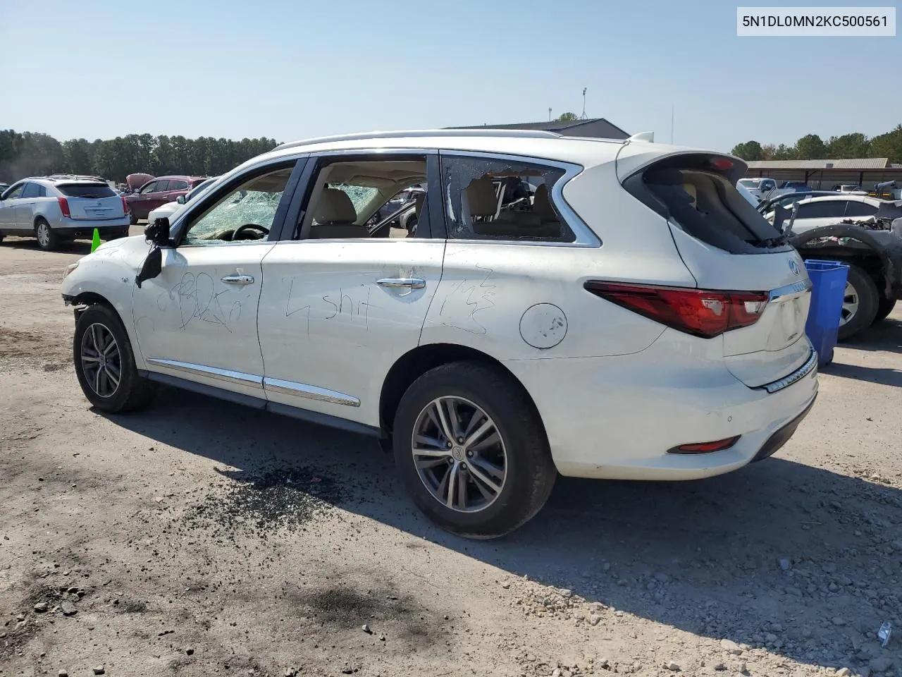 5N1DL0MN2KC500561 2019 Infiniti Qx60 Luxe