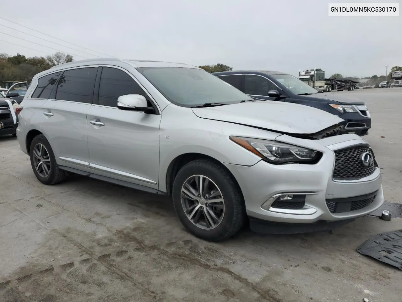 2019 Infiniti Qx60 Luxe VIN: 5N1DL0MN5KC530170 Lot: 75835664