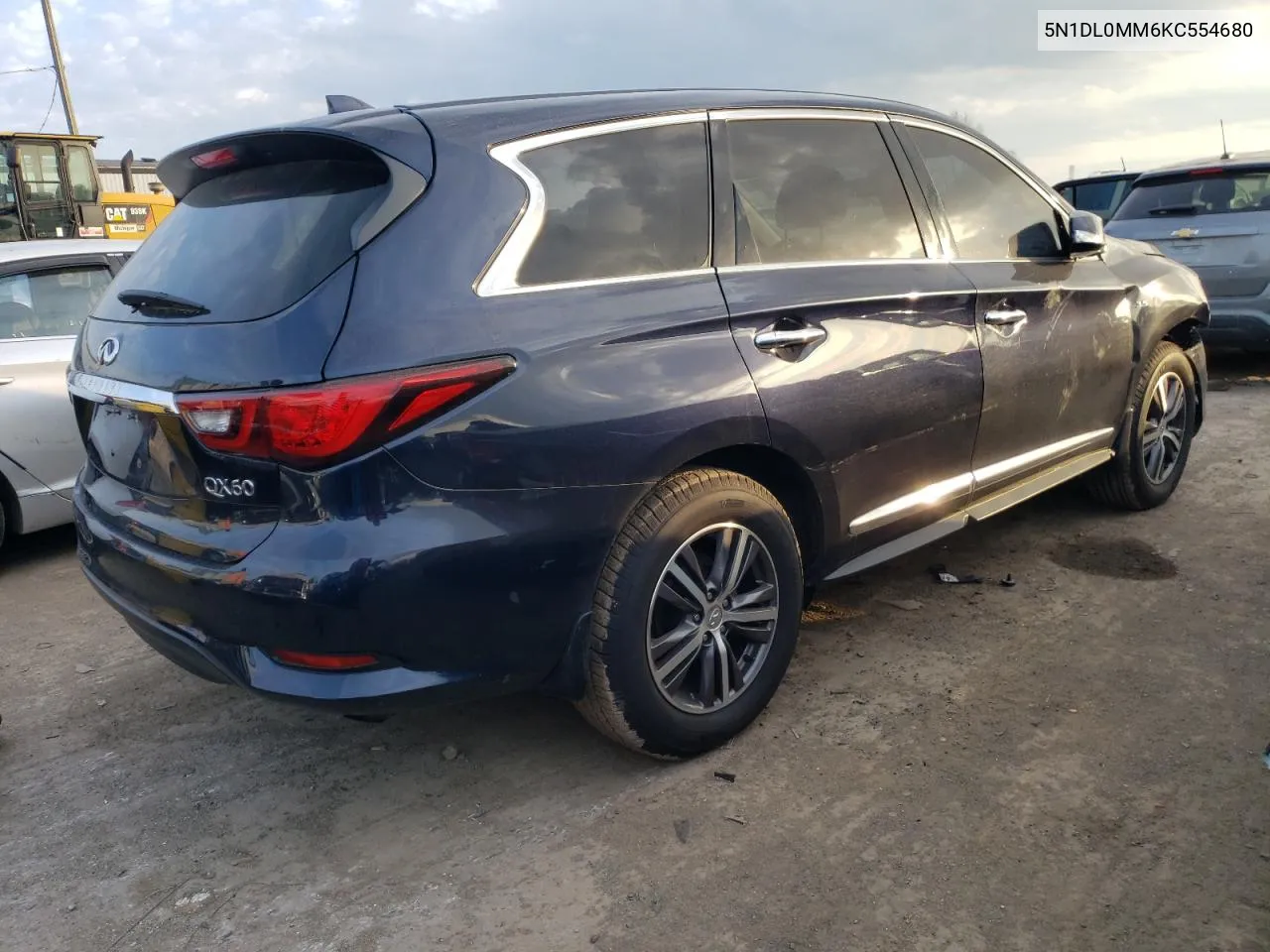 5N1DL0MM6KC554680 2019 Infiniti Qx60 Luxe