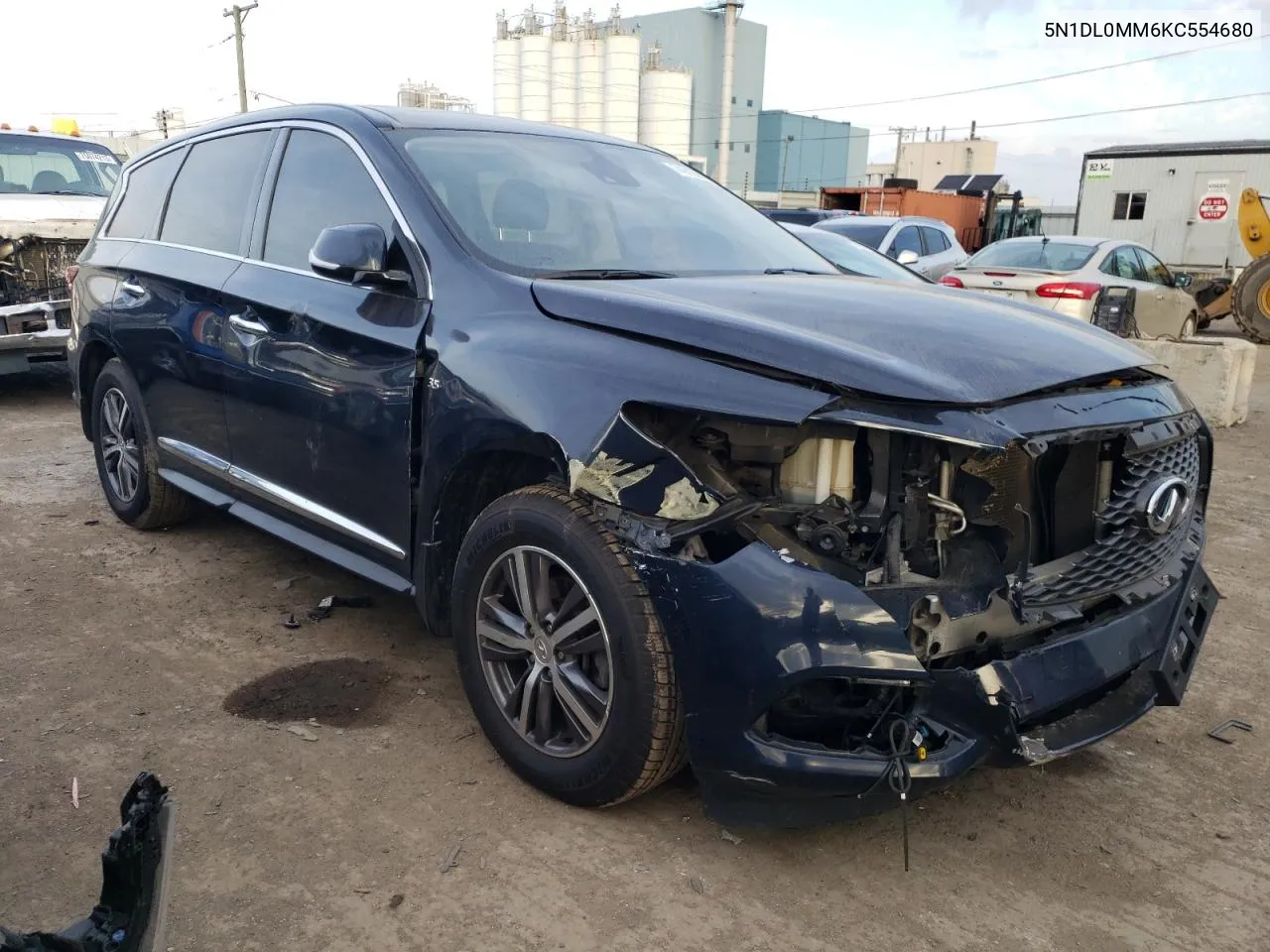 5N1DL0MM6KC554680 2019 Infiniti Qx60 Luxe