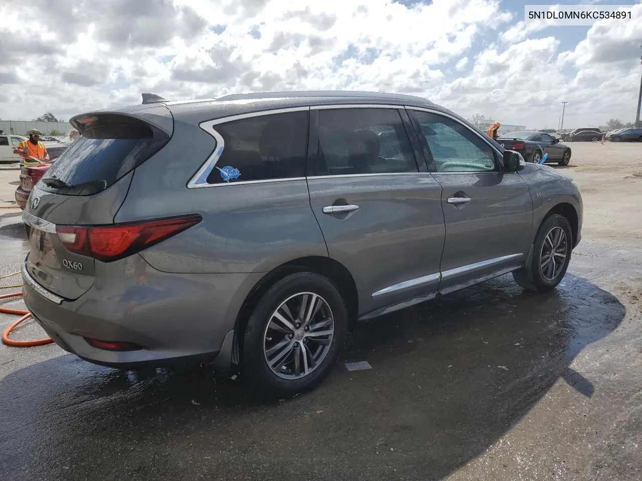 2019 Infiniti Qx60 Luxe VIN: 5N1DL0MN6KC534891 Lot: 76672314