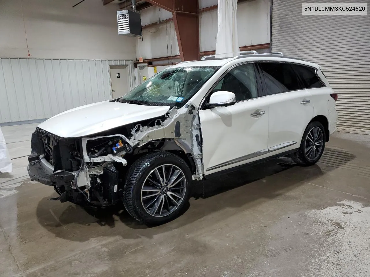 2019 Infiniti Qx60 Luxe VIN: 5N1DL0MM3KC524620 Lot: 76895234