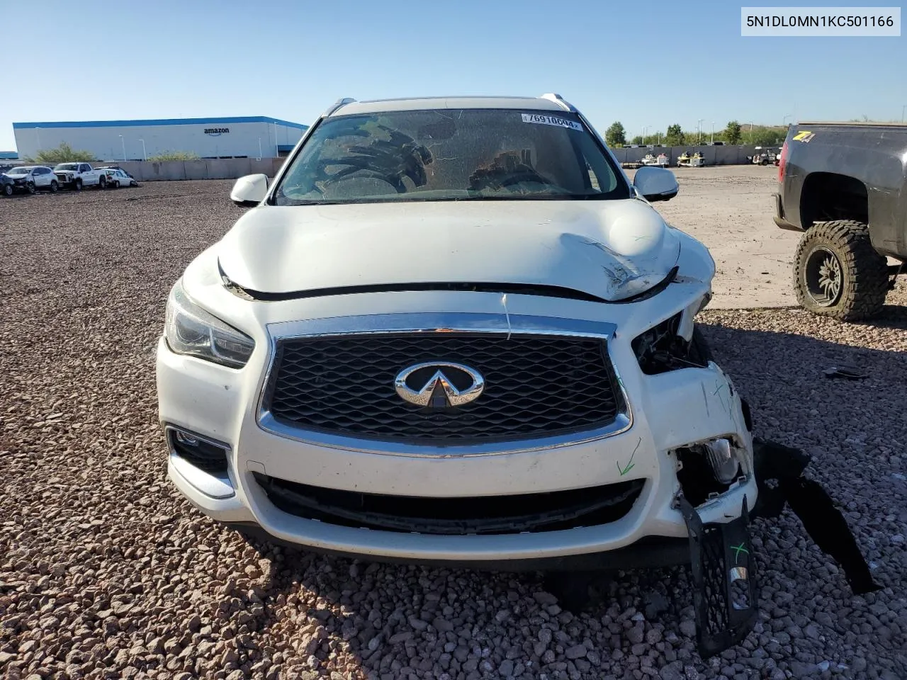 2019 Infiniti Qx60 Luxe VIN: 5N1DL0MN1KC501166 Lot: 76910604