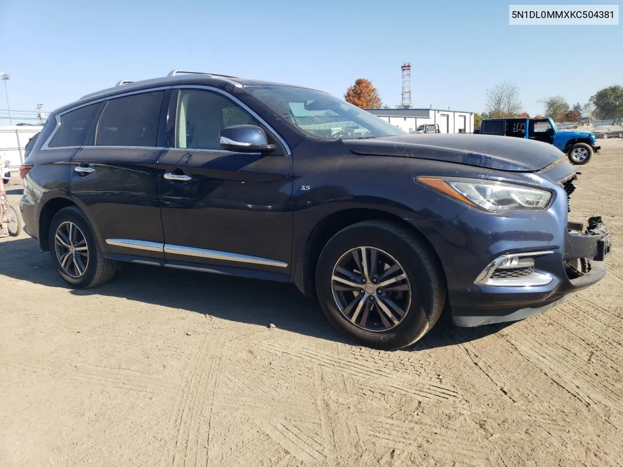 5N1DL0MMXKC504381 2019 Infiniti Qx60 Luxe