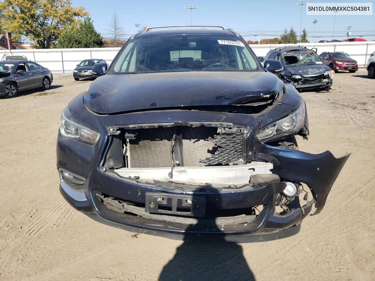 5N1DL0MMXKC504381 2019 Infiniti Qx60 Luxe