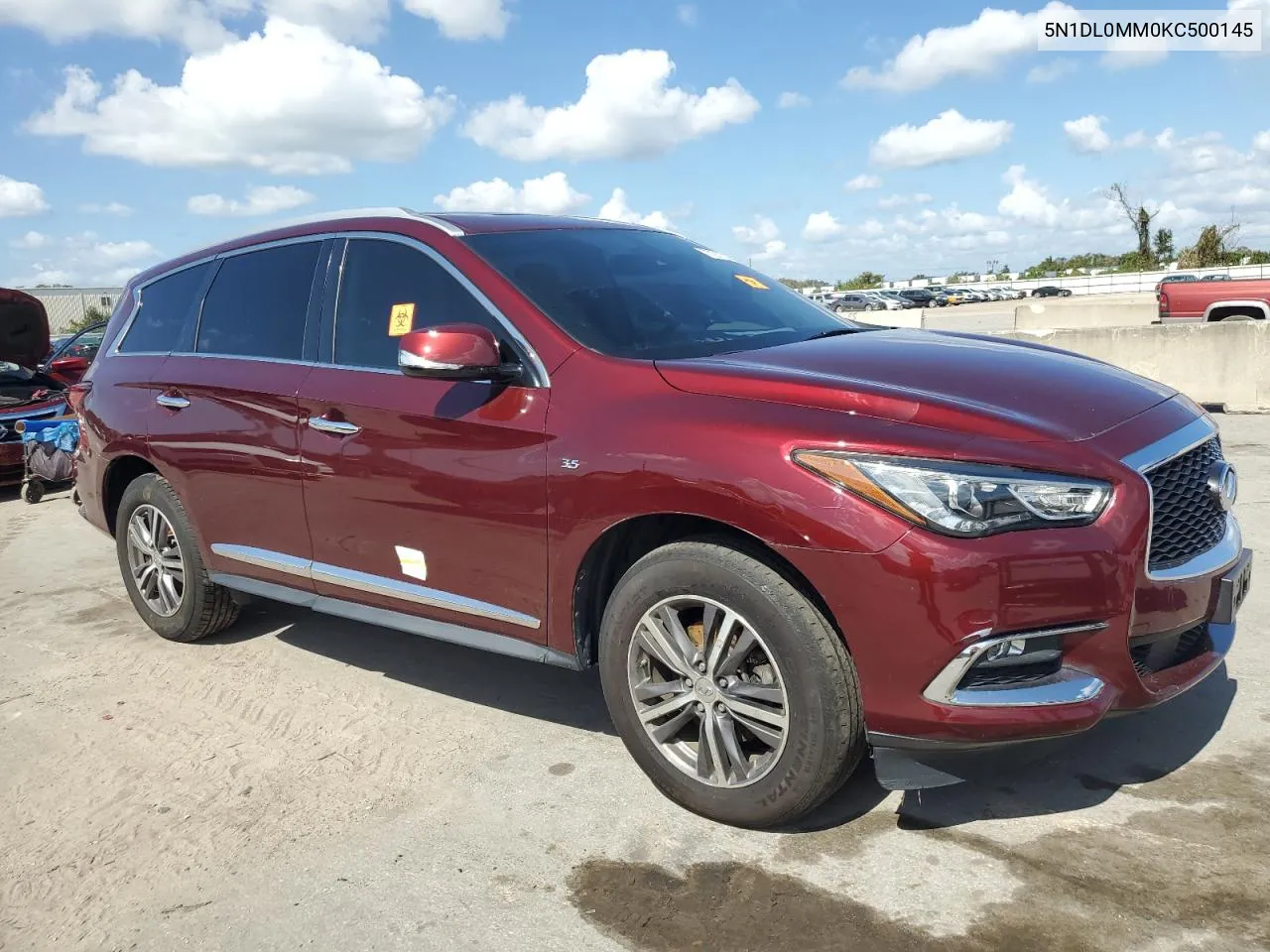 5N1DL0MM0KC500145 2019 Infiniti Qx60 Luxe