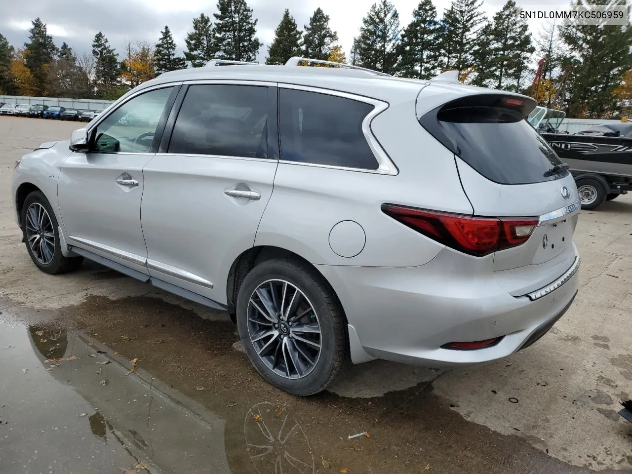 2019 Infiniti Qx60 Luxe VIN: 5N1DL0MM7KC506959 Lot: 78694914