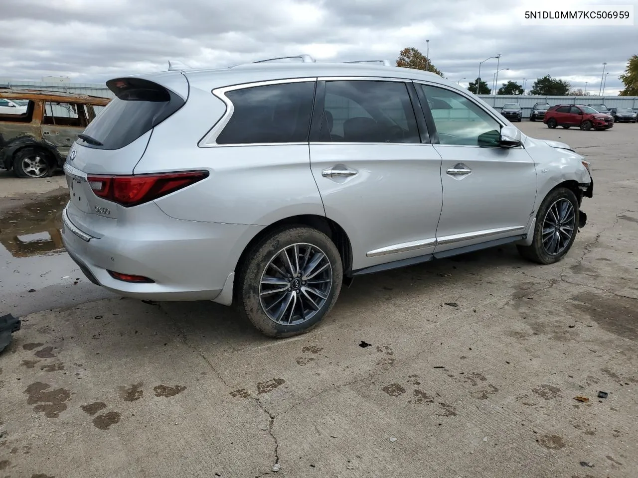 2019 Infiniti Qx60 Luxe VIN: 5N1DL0MM7KC506959 Lot: 78694914