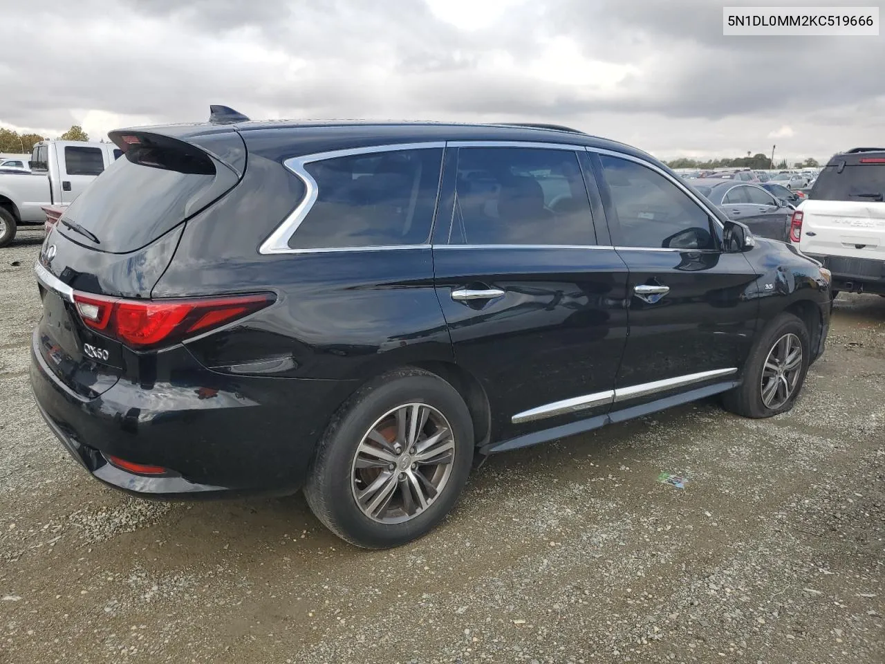 2019 Infiniti Qx60 Luxe VIN: 5N1DL0MM2KC519666 Lot: 78904704