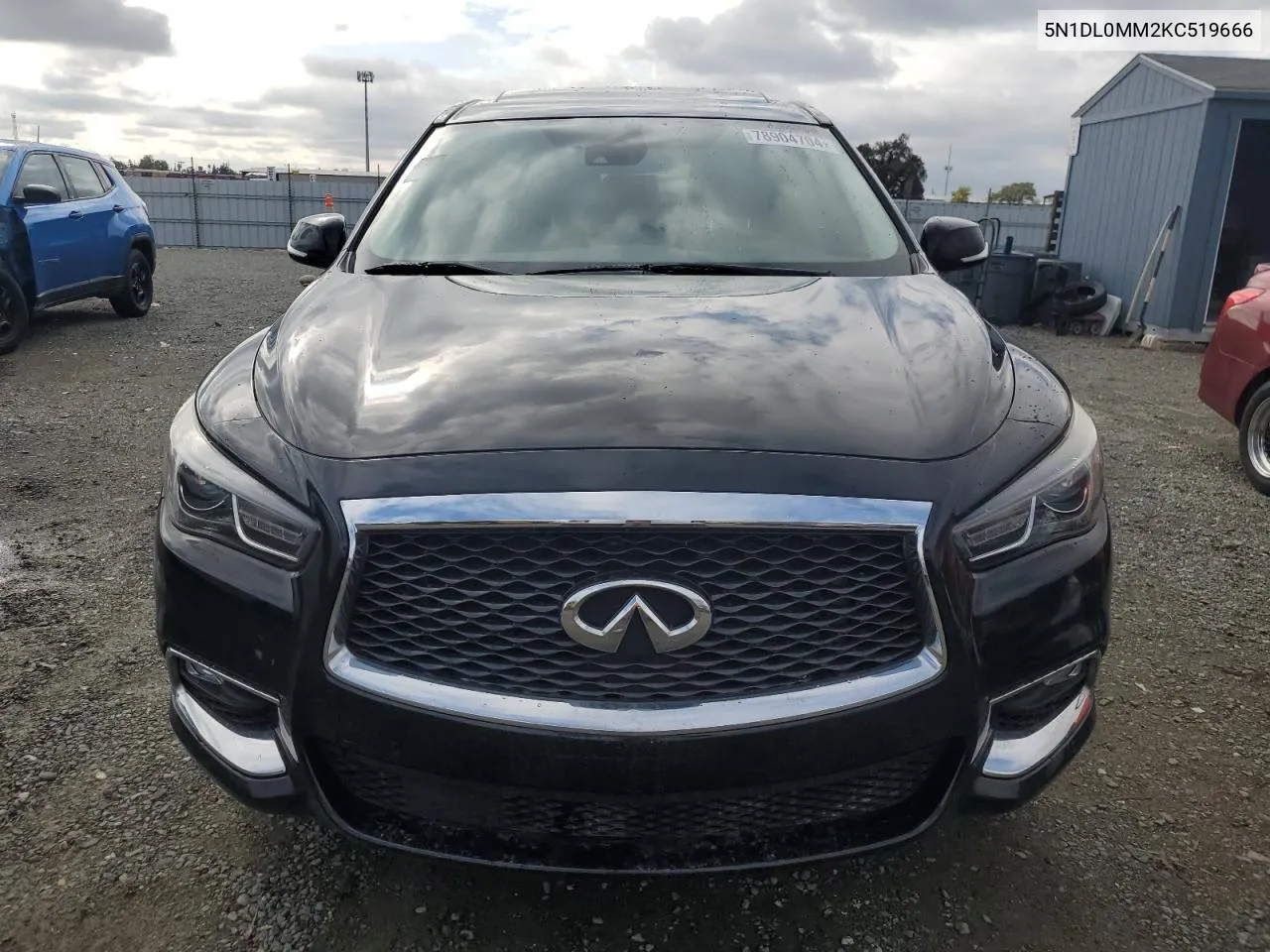 2019 Infiniti Qx60 Luxe VIN: 5N1DL0MM2KC519666 Lot: 78904704