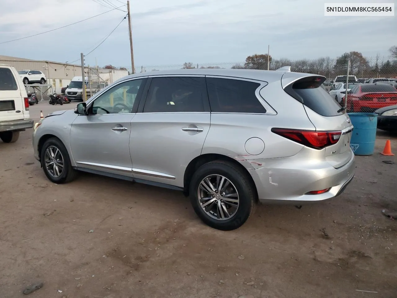 2019 Infiniti Qx60 Luxe VIN: 5N1DL0MM8KC565454 Lot: 79348874